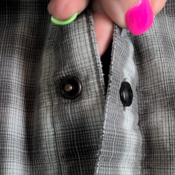 5.11 Tactical Gray Casual Snap/Button Down Shirt Lightweight. Xl. EUC - Picture 7 of 8